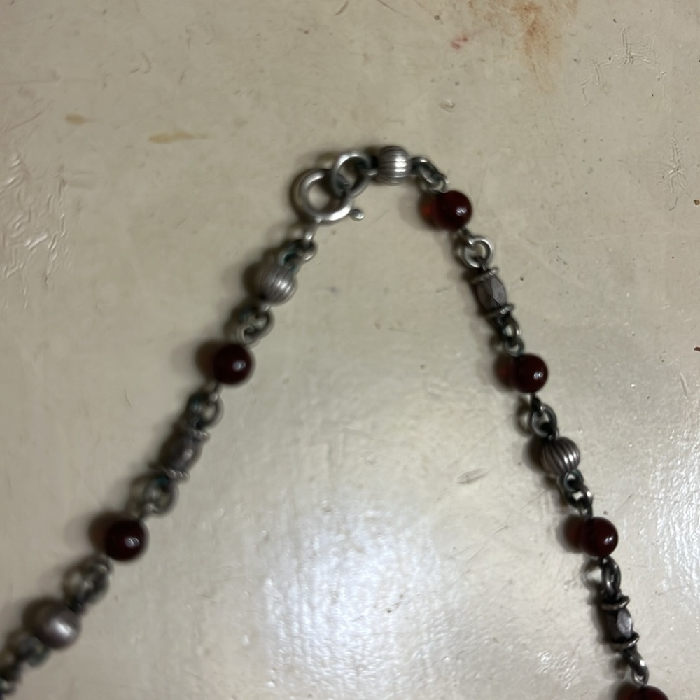 Filigree Sterling Silver Necklace - Picture 3 of 4